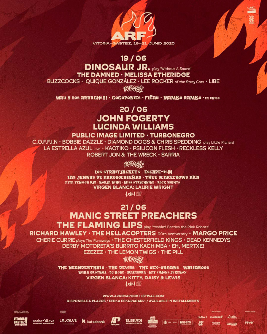 Cartel Azkena Rock Festival 2025