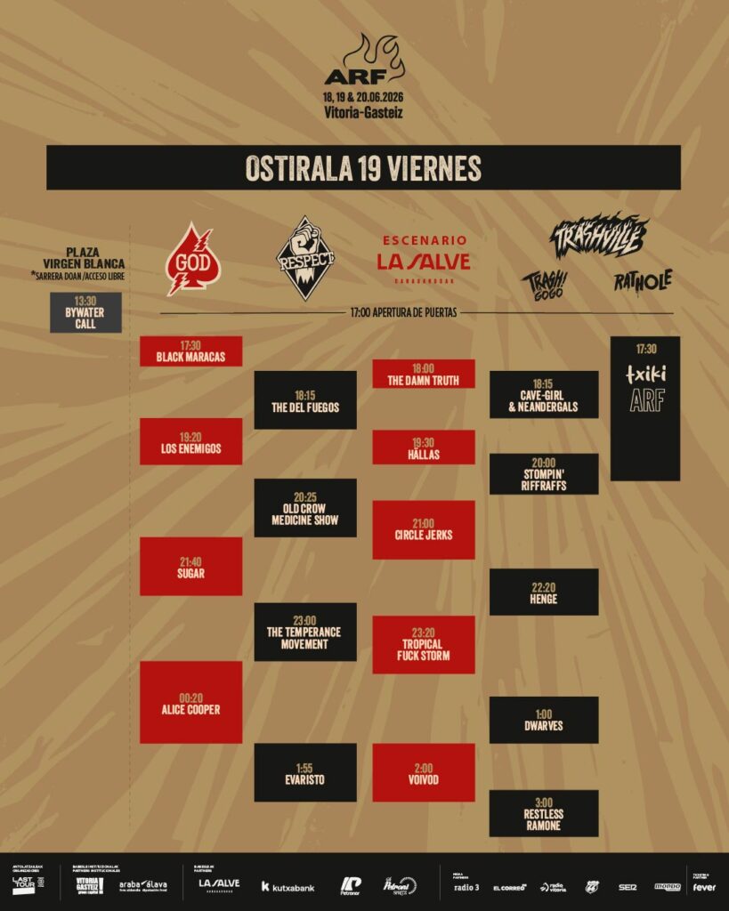 ARF 2026 - Viernes 19 de junio